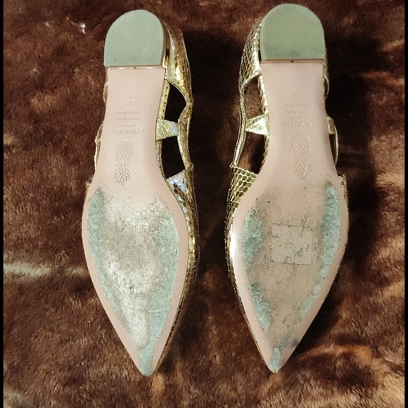 Aquazzura Leather Forever Ballet Flats - Picture 3 of 7